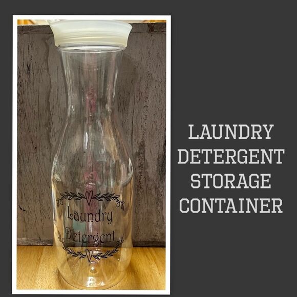 Laundry Room Storage Bottle, Detergent Bottle, Fabric Softener Bottle - Picture 1 of 1